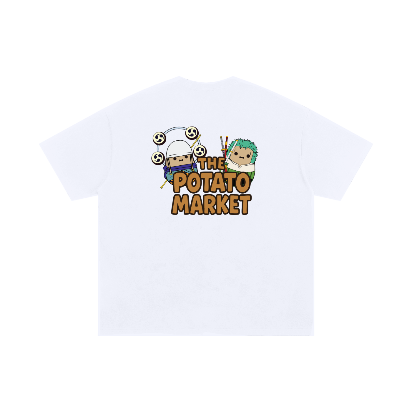 Potato Green Bull T-Shirt