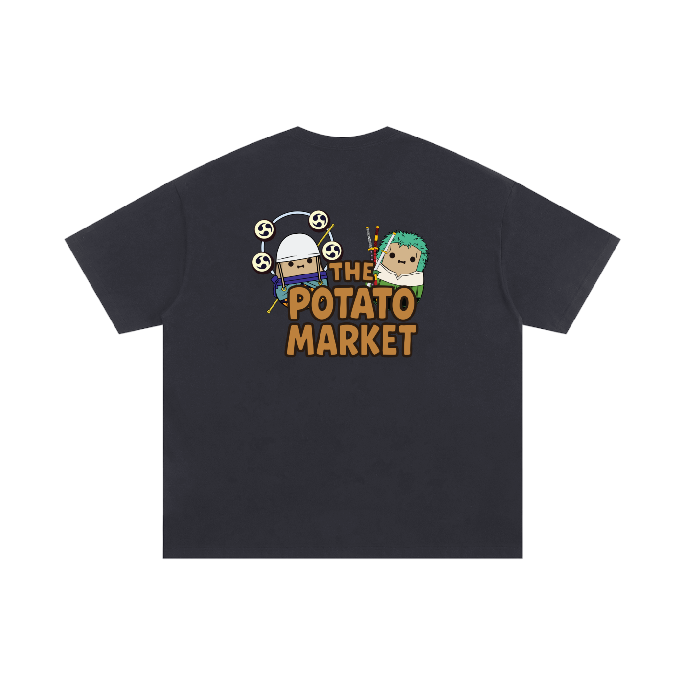 Potato Green Bull T-Shirt